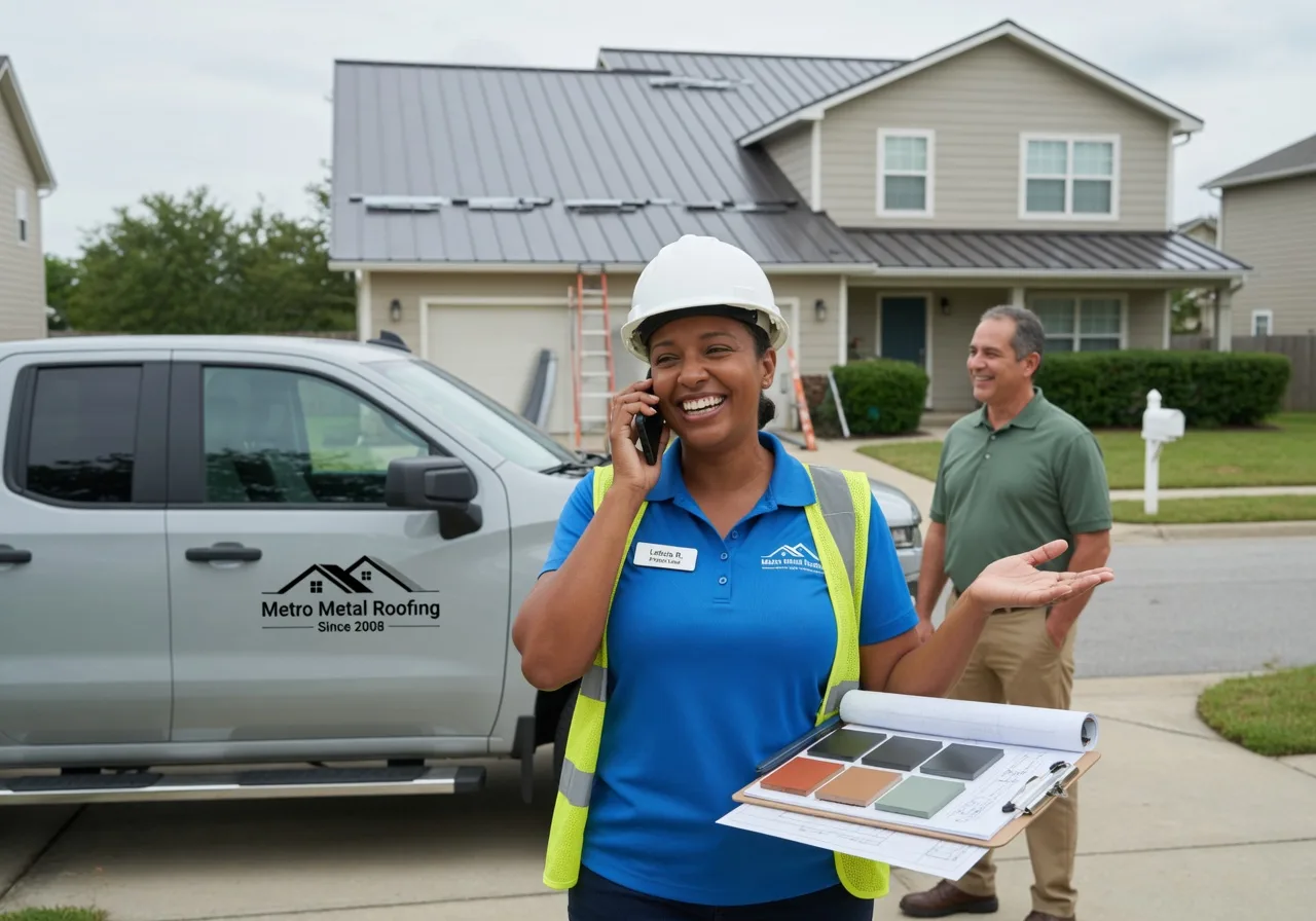 Storm Damage Metal Roof Repair in Orchard, IA
